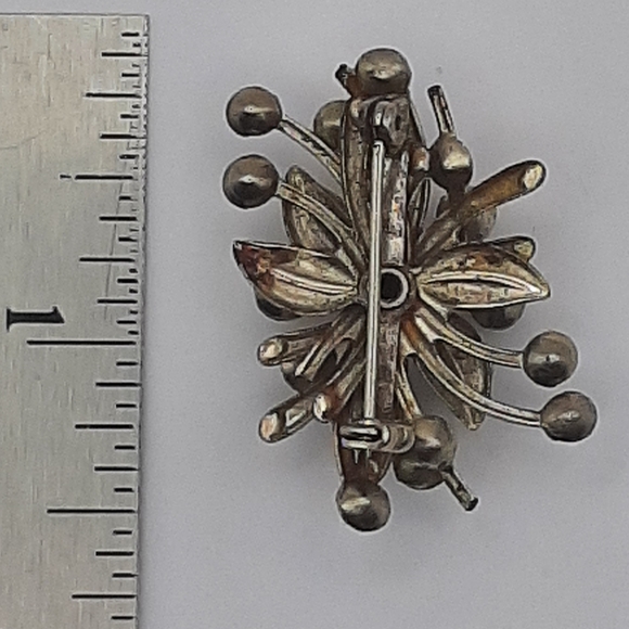 Vintage Rhinestone Brooch - Picture 4 of 5